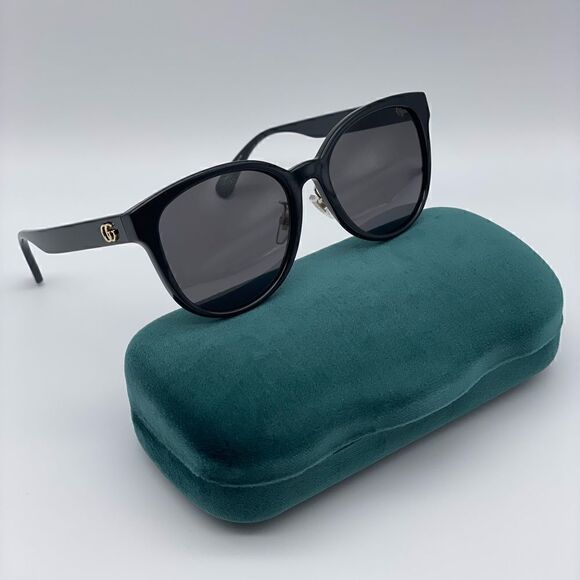 BRAND NEW GUCCI GG0854SK 004 Black/Grey Unisex Sunglasses